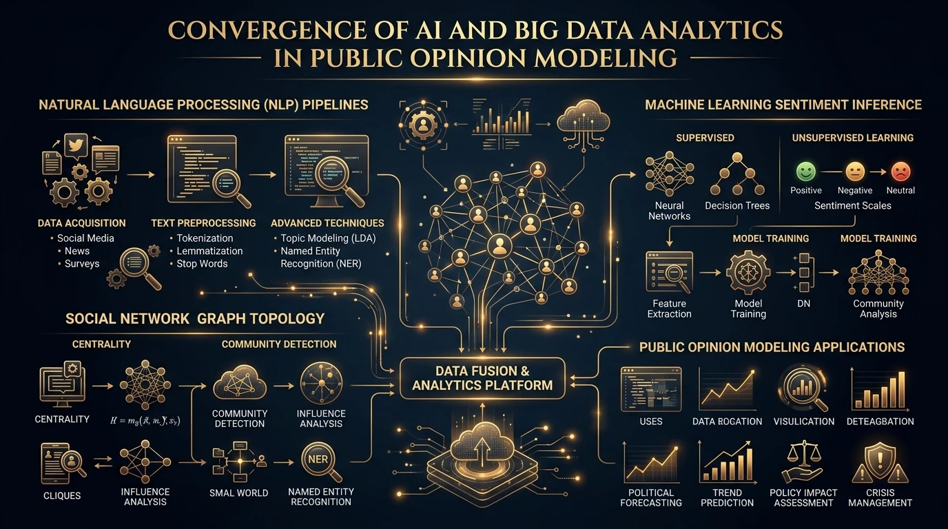 Konvergensi Artificial Intelligence dan Analisis Big Data dalam Pemodelan Opini Publik